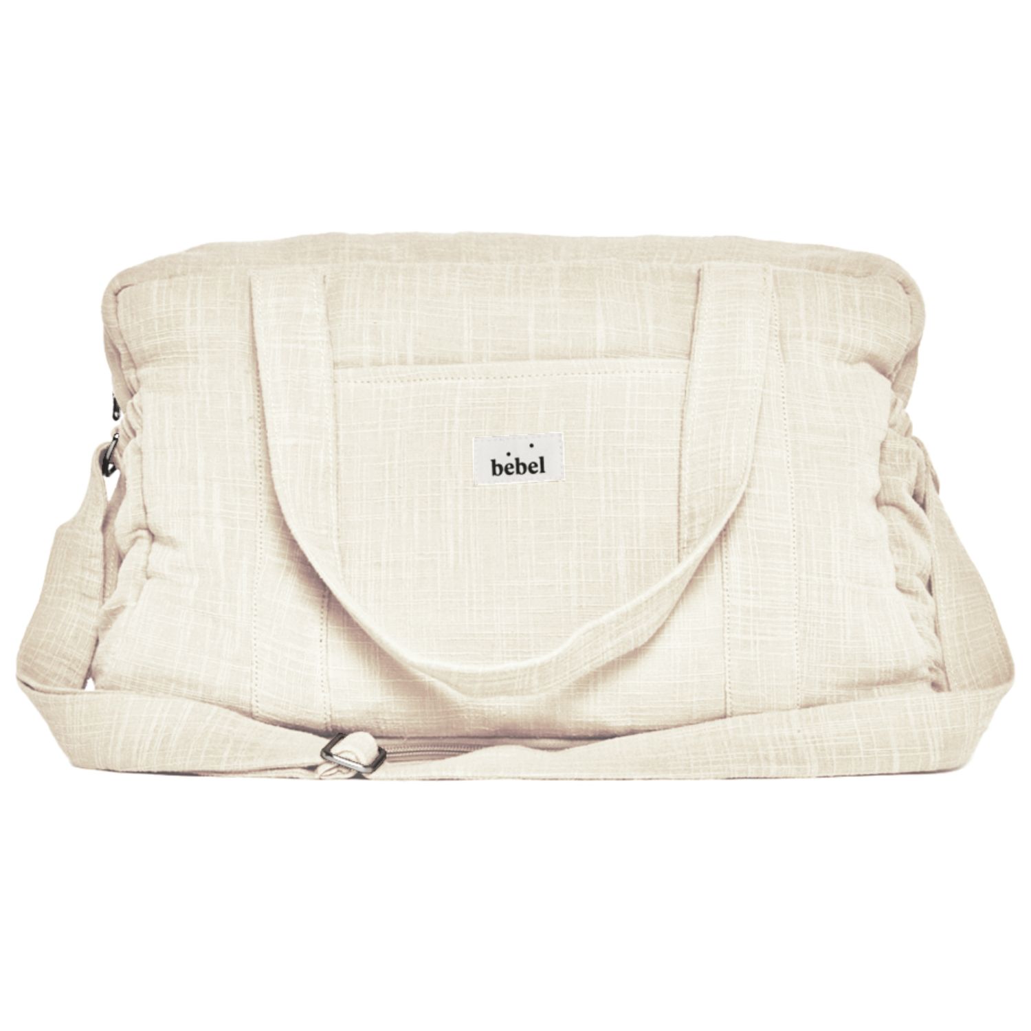 Sac à langer bandoulière 24/48 h sable (BEBEL) - Image 1