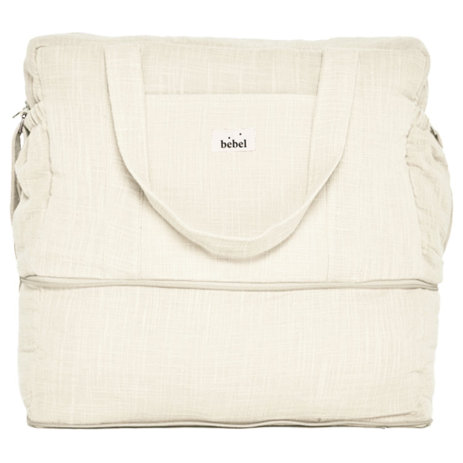 Sac à langer bandoulière 24/48 h sable (BEBEL) - Image 6