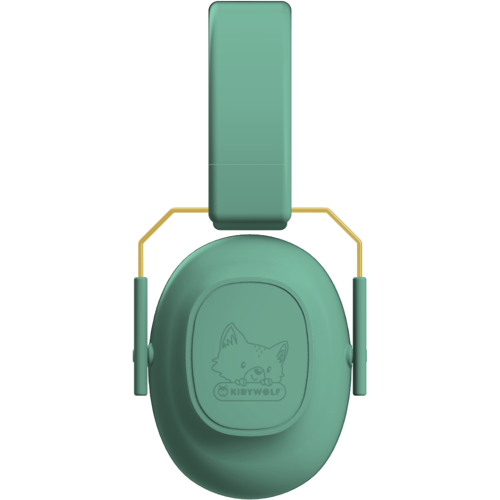 Casque anti bruit Kidynoise Vert (KIDYWOLF) - Image 2