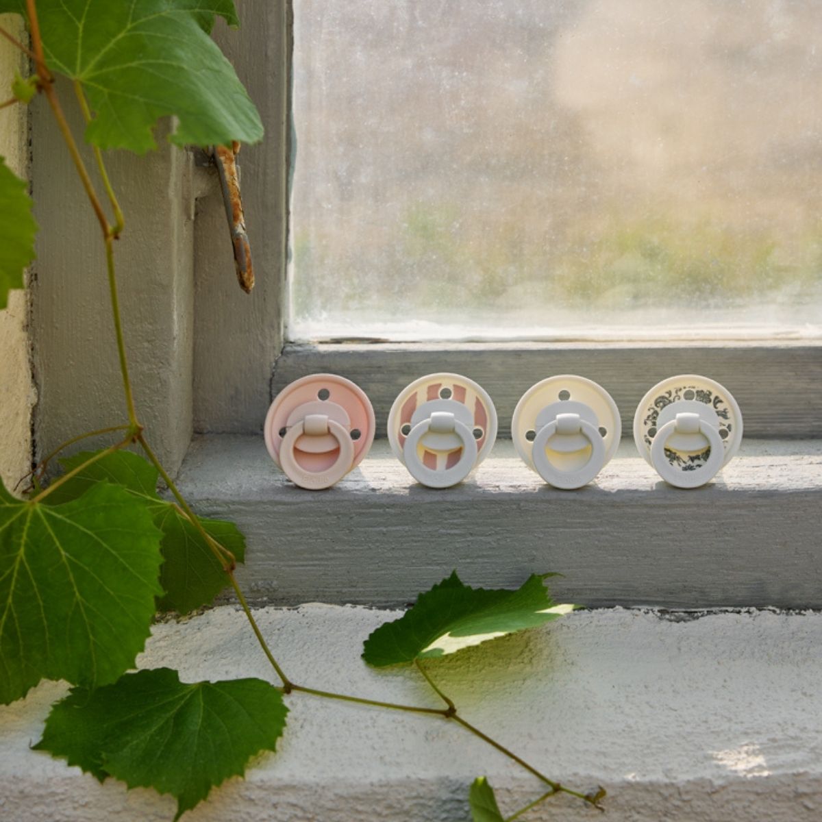 Lot de 2 sucettes Binky Garden Leo Toile (3 mois et +) (Elodie Details) - Image 4