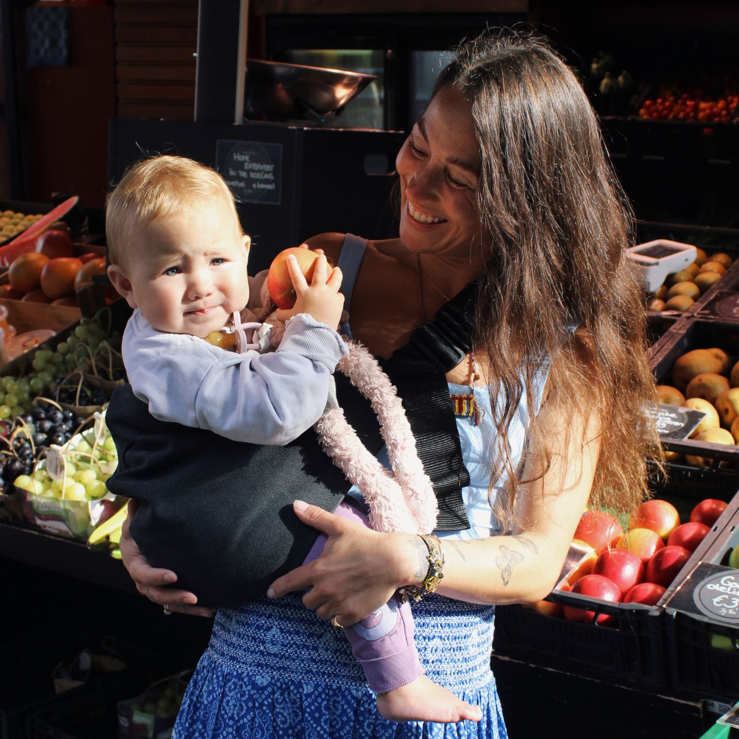 Porte bébé enfant Noir (Wildride) - Image 5