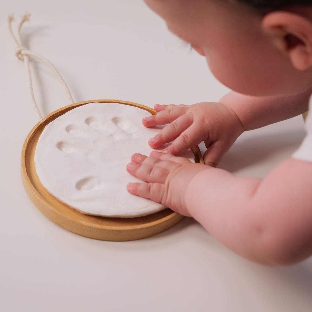 Médaillon empreinte en bois (Petit Artichaut) - Image 2