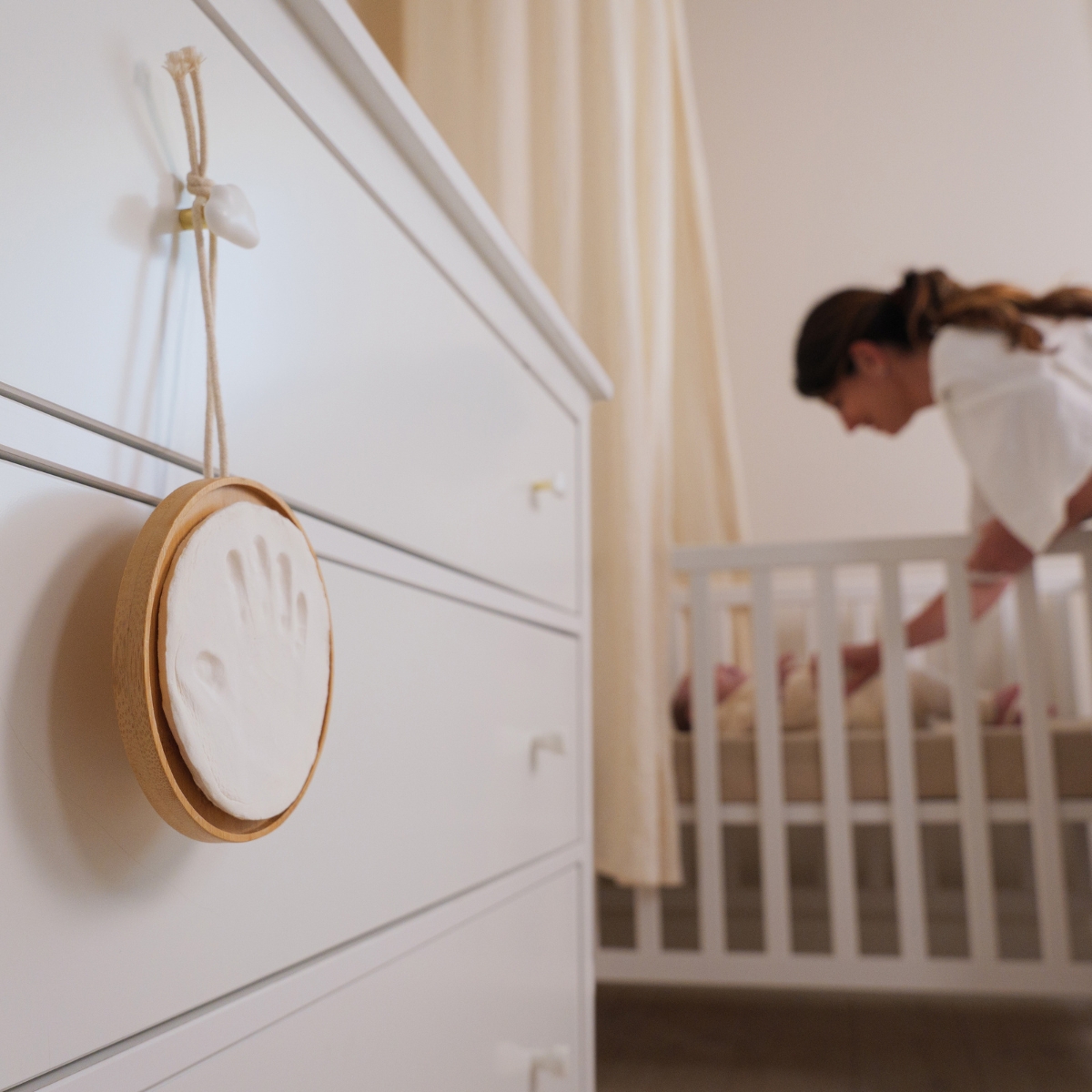 Médaillon empreinte en bois (Petit Artichaut) - Image 3