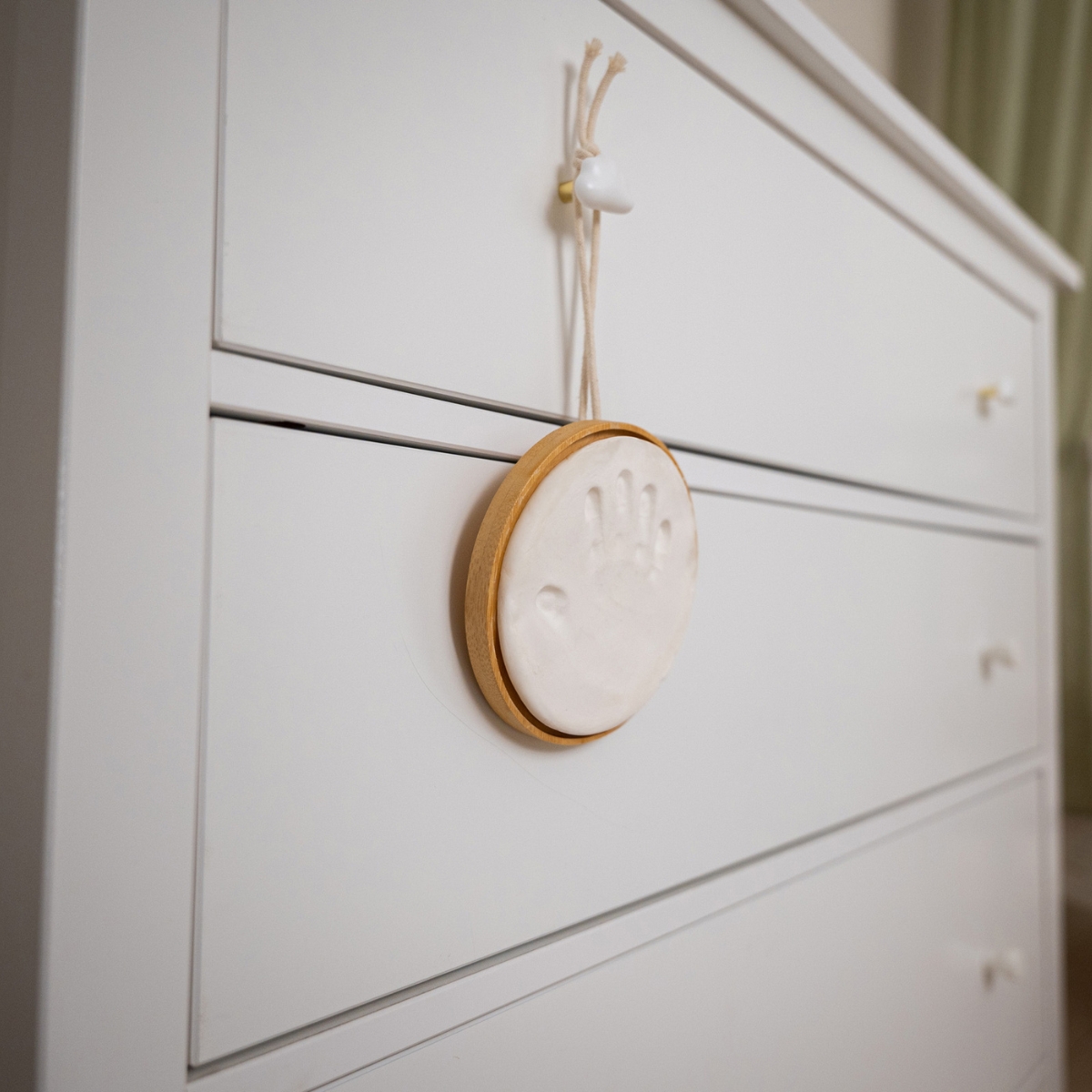 Médaillon empreinte en bois (Petit Artichaut) - Image 5