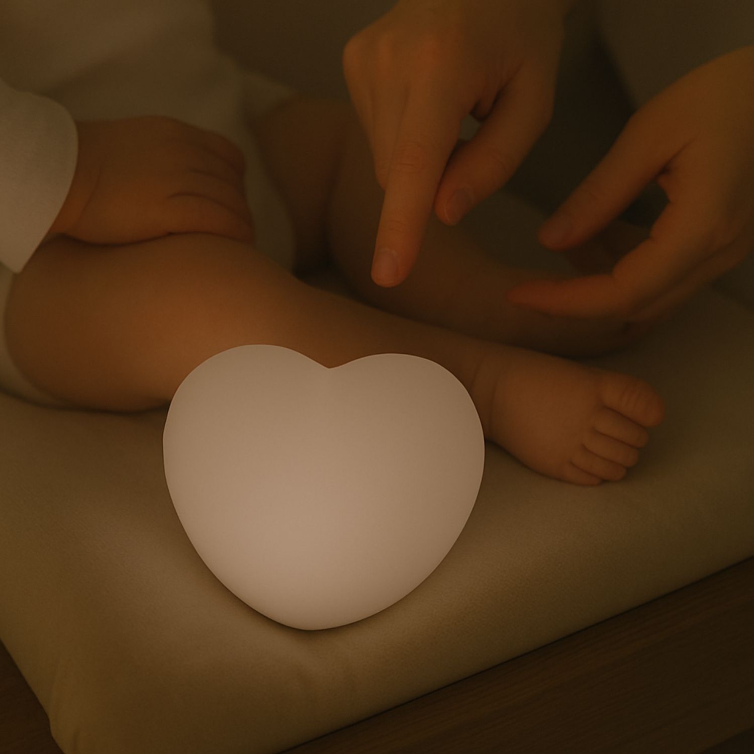 Veilleuse d’allaitement Ruby gris clair (FLOW) - Image 3