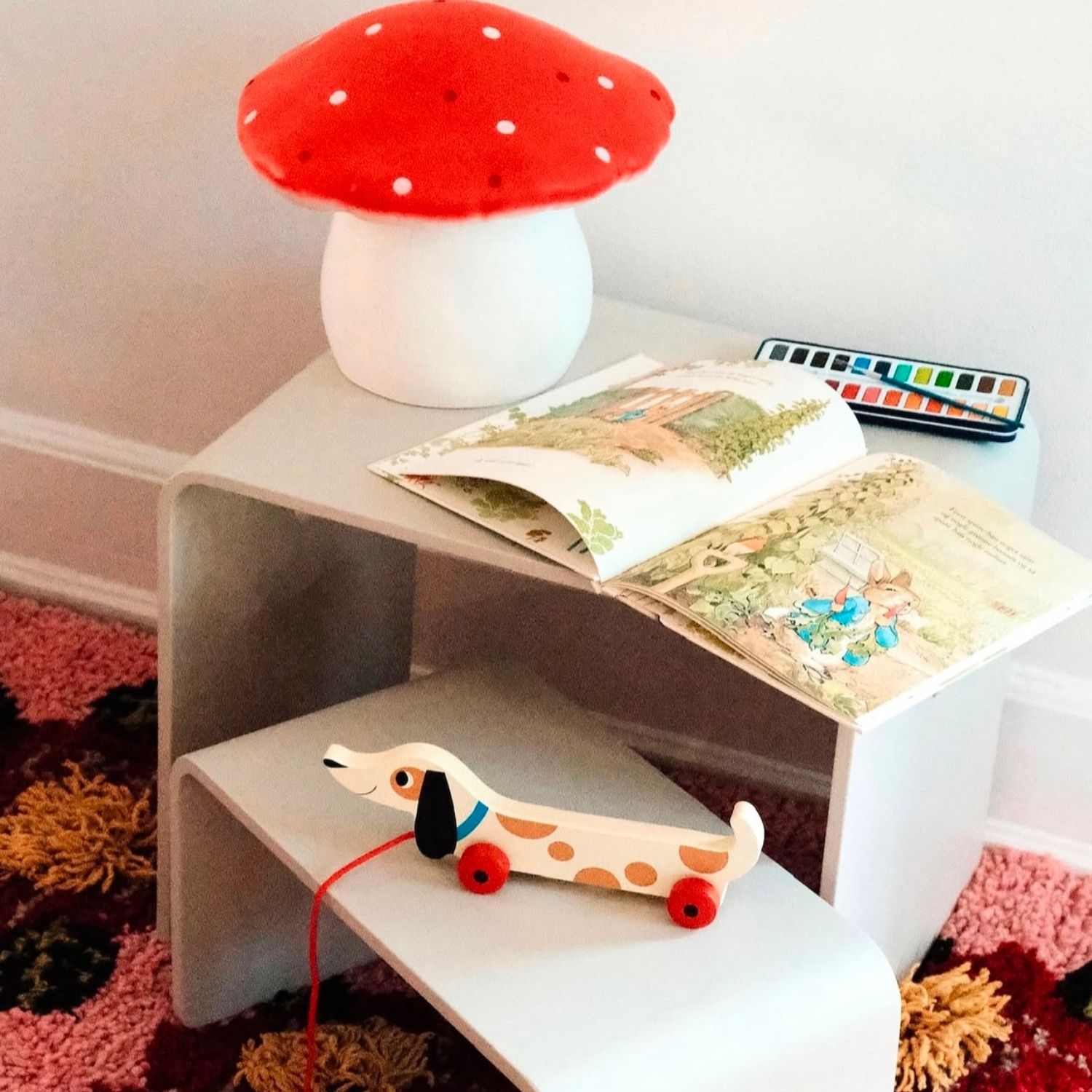 Grande lampe veilleuse champignon Rouge (Egmont Toys) - Image 5