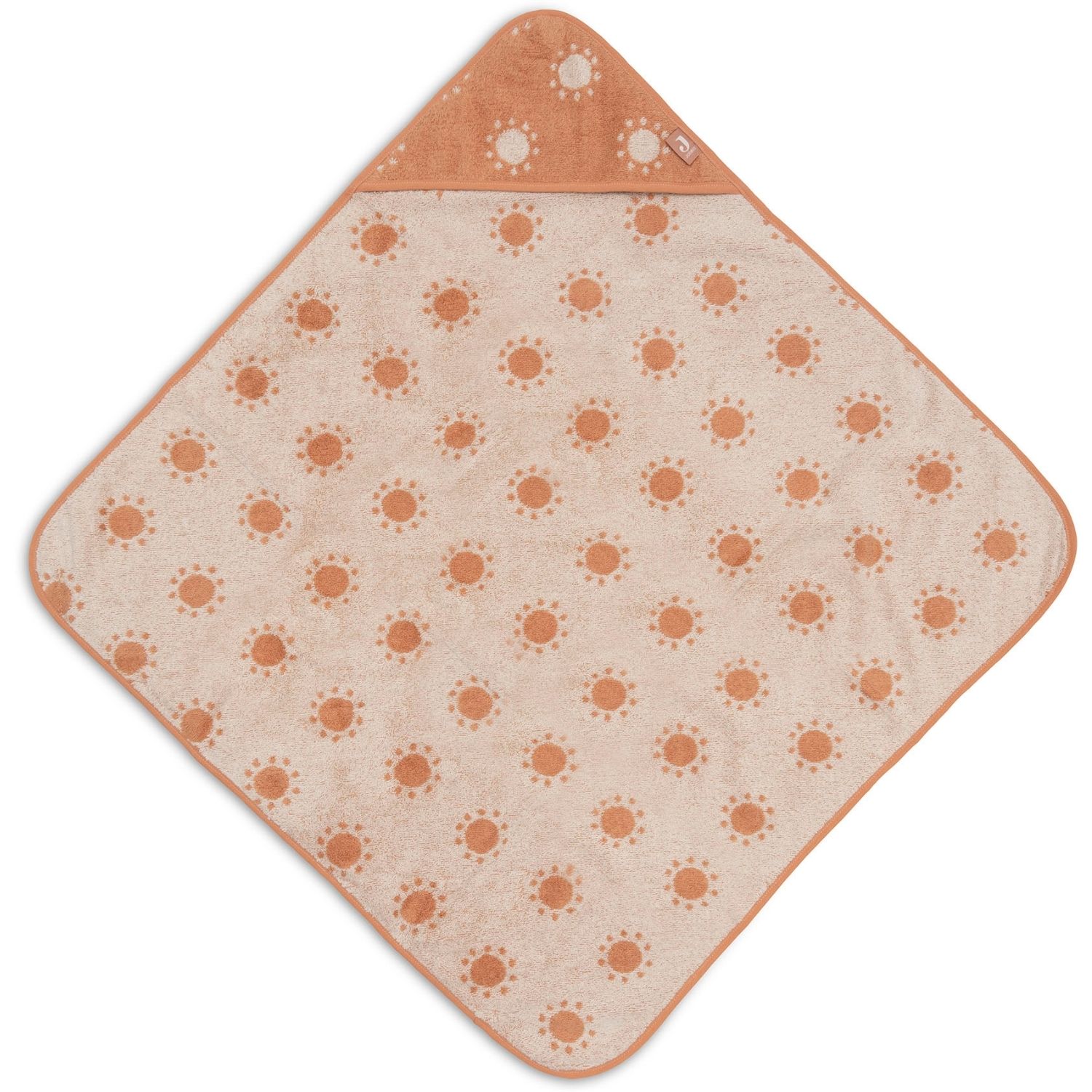 Cape de bain en éponge Sun (75 x 75 cm) (Jollein) - Image 5