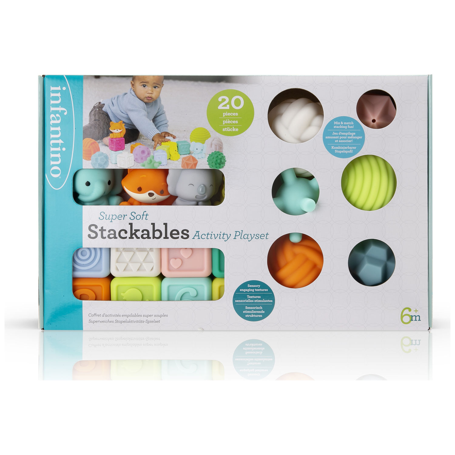 Coffret sensoriel Balls Blocks Buddies super soft (Infantino) - Image 4