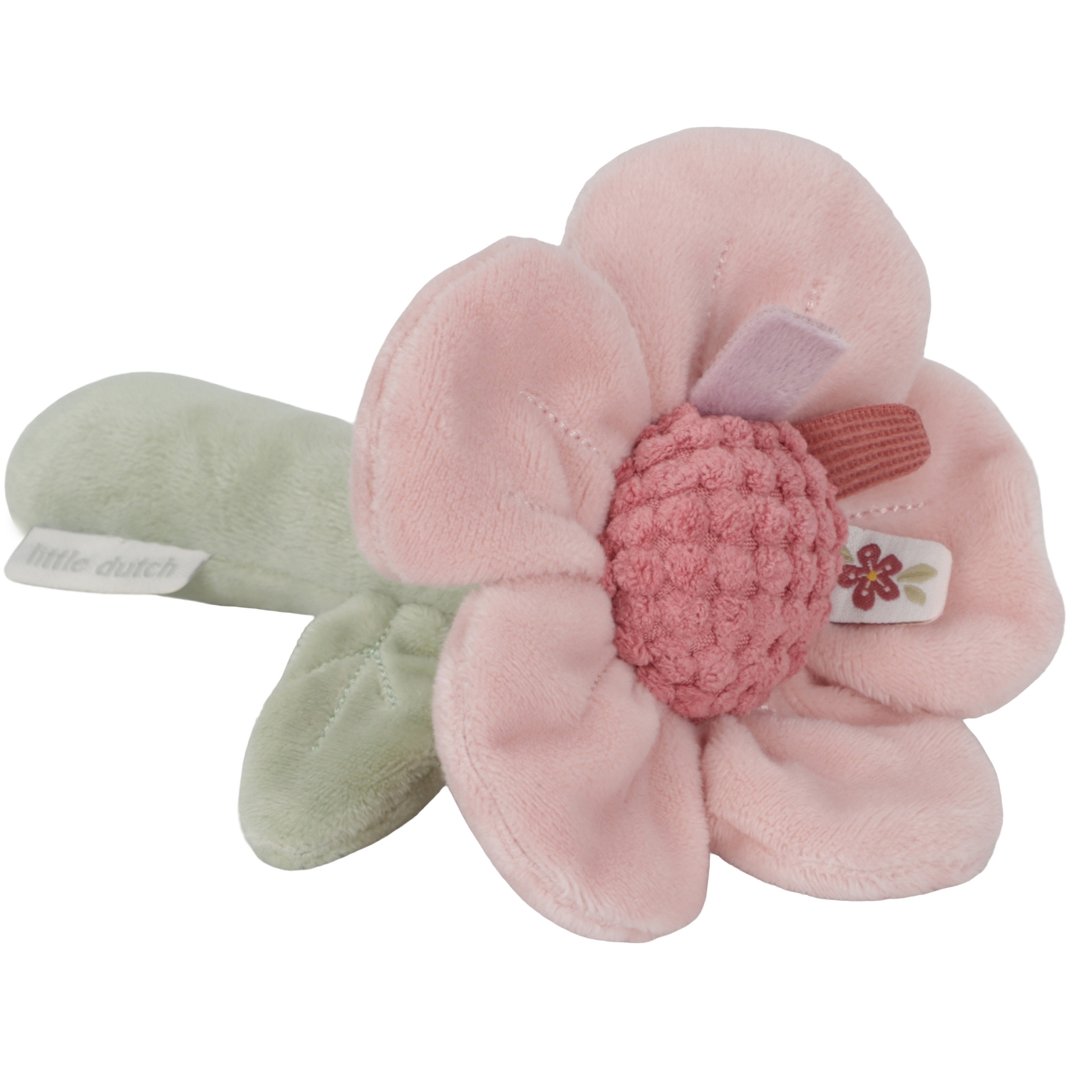 Hochet peluche fleur Fairy Garden (Little Dutch) - Image 1
