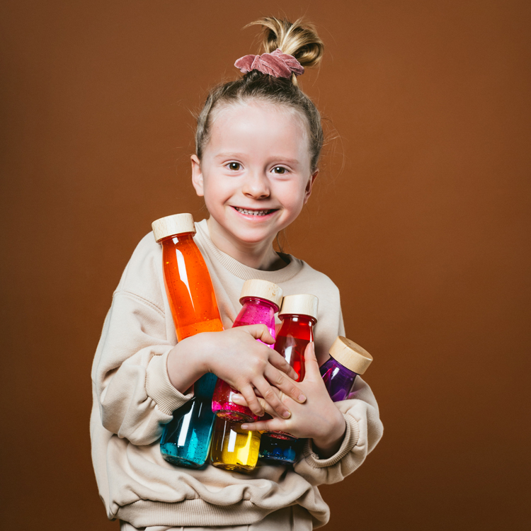 Bouteille sensorielle Float Rouge (Petit Boum) - Image 3
