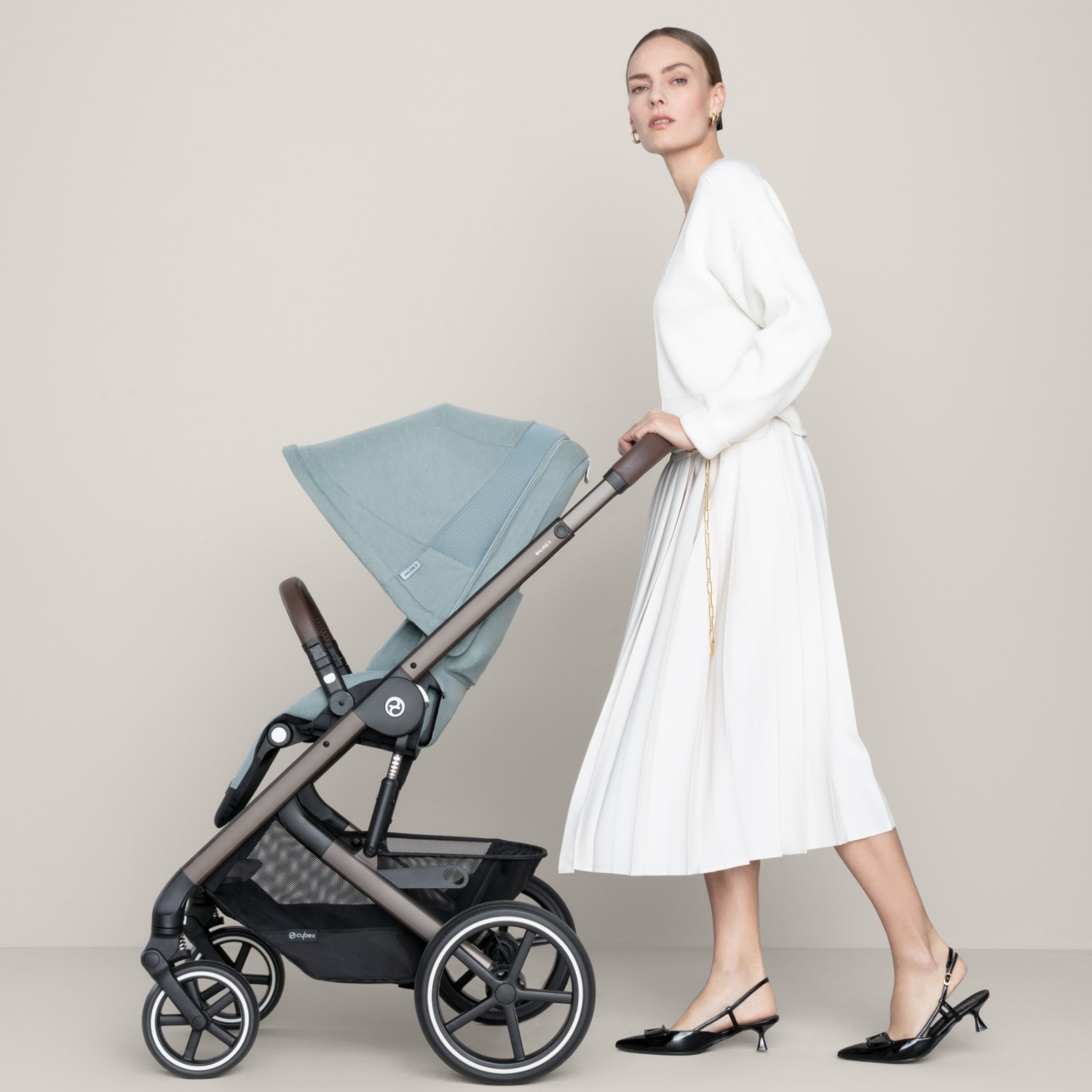Poussette tout-terrain Balios S Lux Almond Beige (Cybex) - Image 1