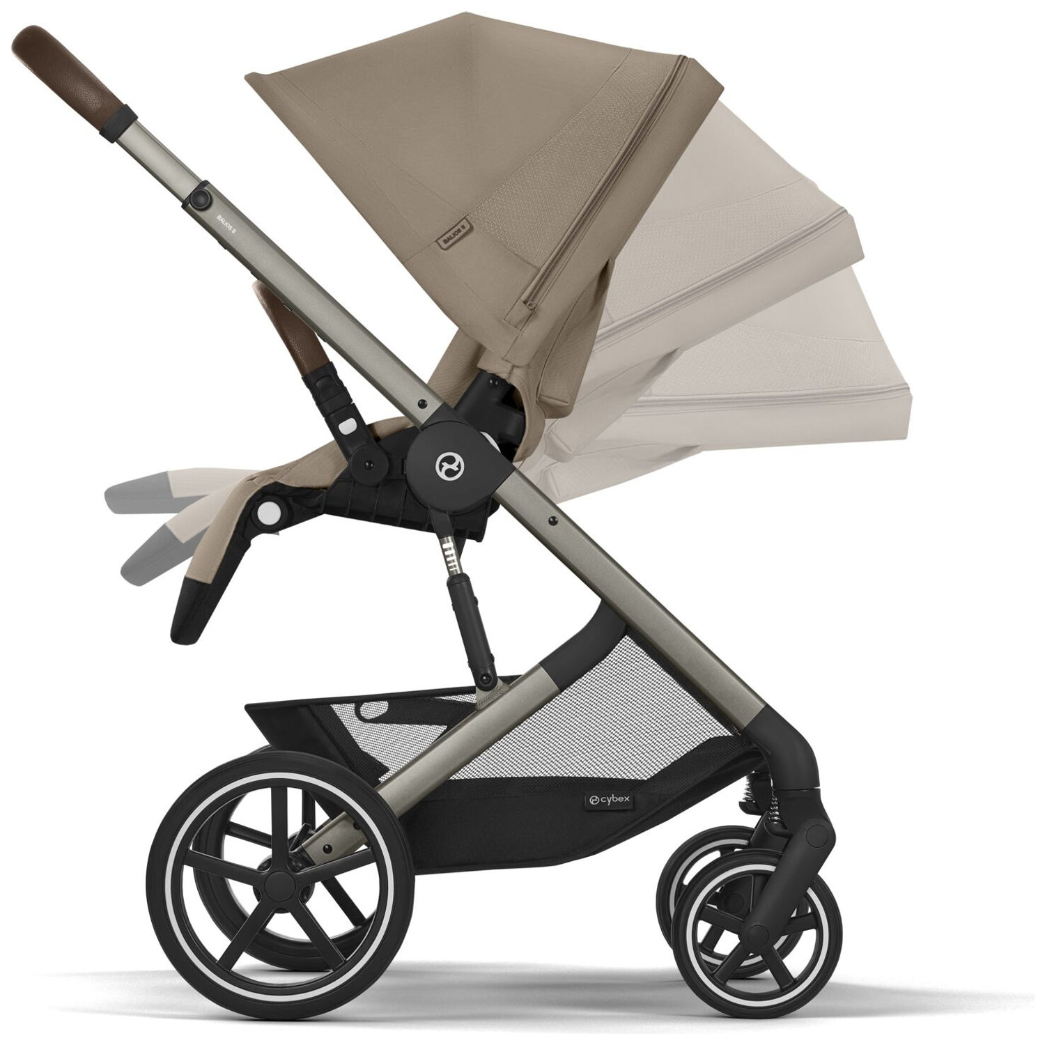 Poussette tout-terrain Balios S Lux Almond Beige (Cybex) - Image 3