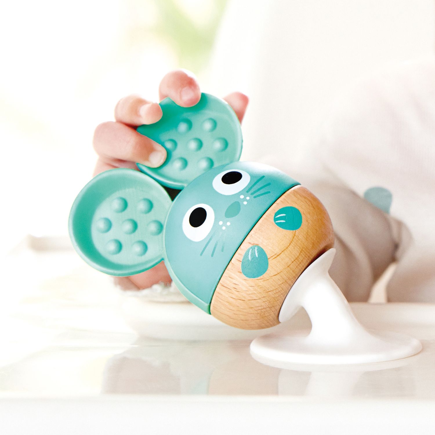 Lot de 3 hochets à ventouse Animaux (Hape) - Image 3