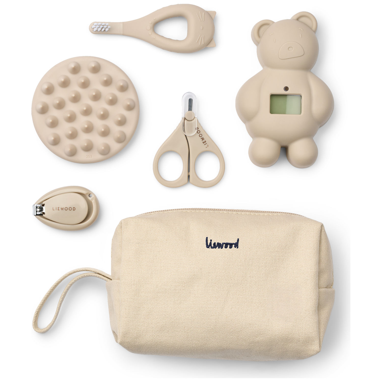 Trousse de soin Calista Sandy (5 pièces) (Liewood) - Image 3