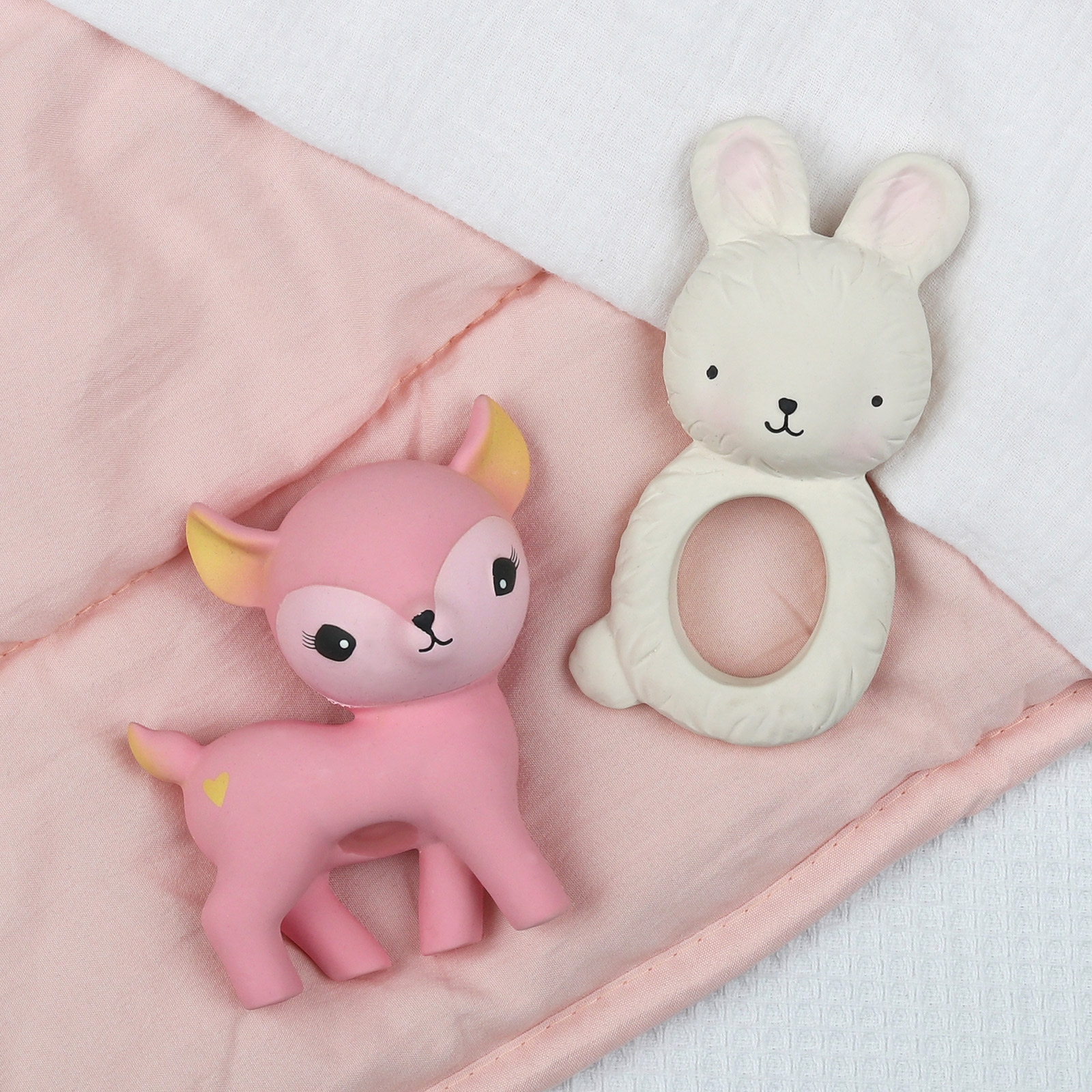 Anneau de dentition Lapin blanc (A Little Lovely Company) - Image 5