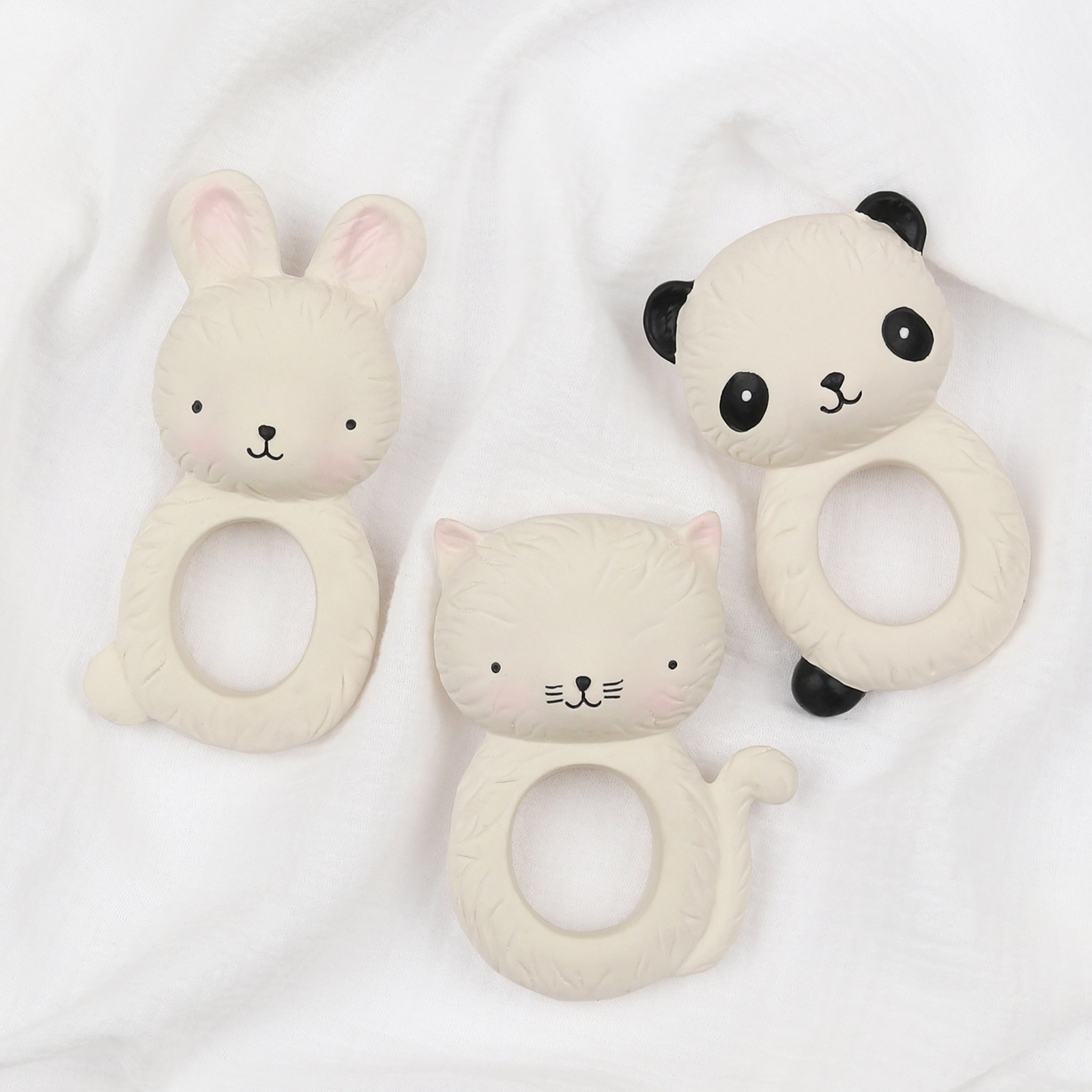 Anneau de dentition Lapin blanc (A Little Lovely Company) - Image 6