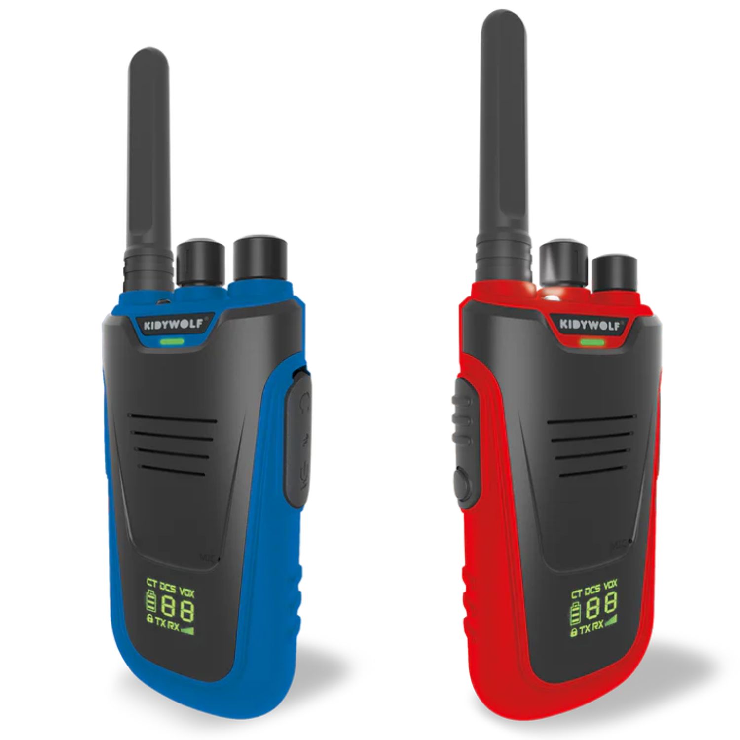 Paire de Talkie-Walkie KIDYTALK bleu rouge