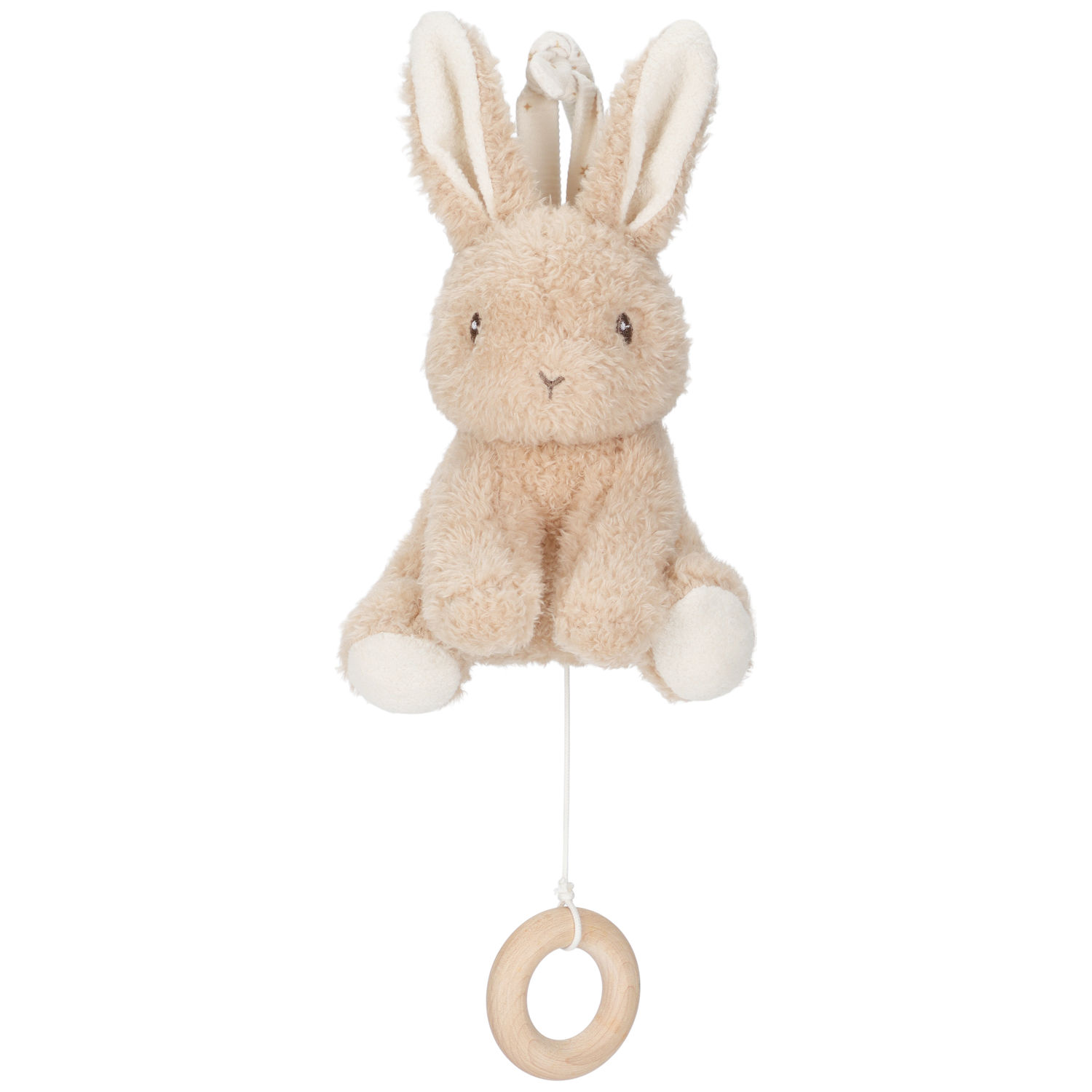 Peluche musicale à suspendre Lapin Newborn (Little Dutch) - Image 2