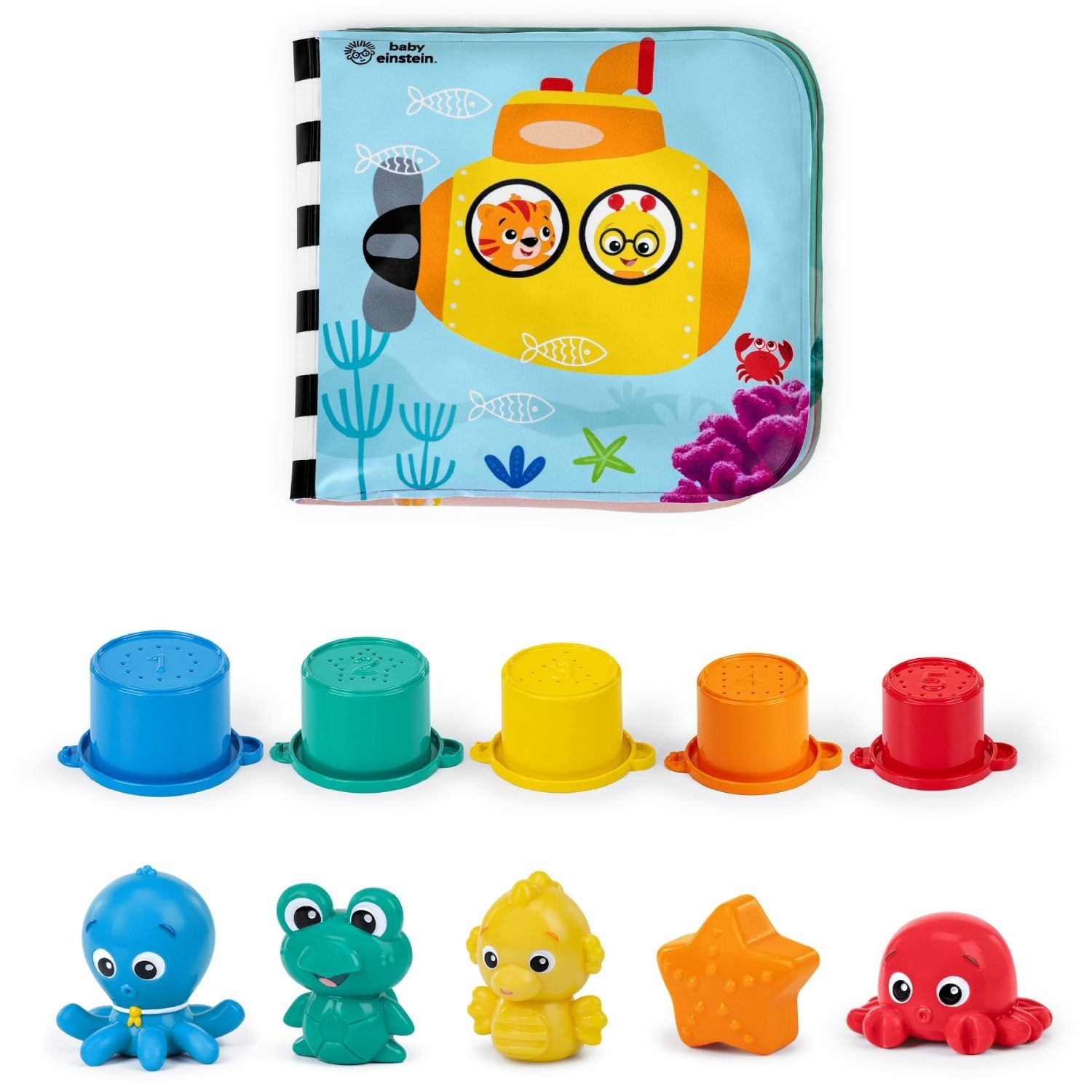 Coffret de bain Opus et ses amis (7 pièces) (Kids2) - Image 5