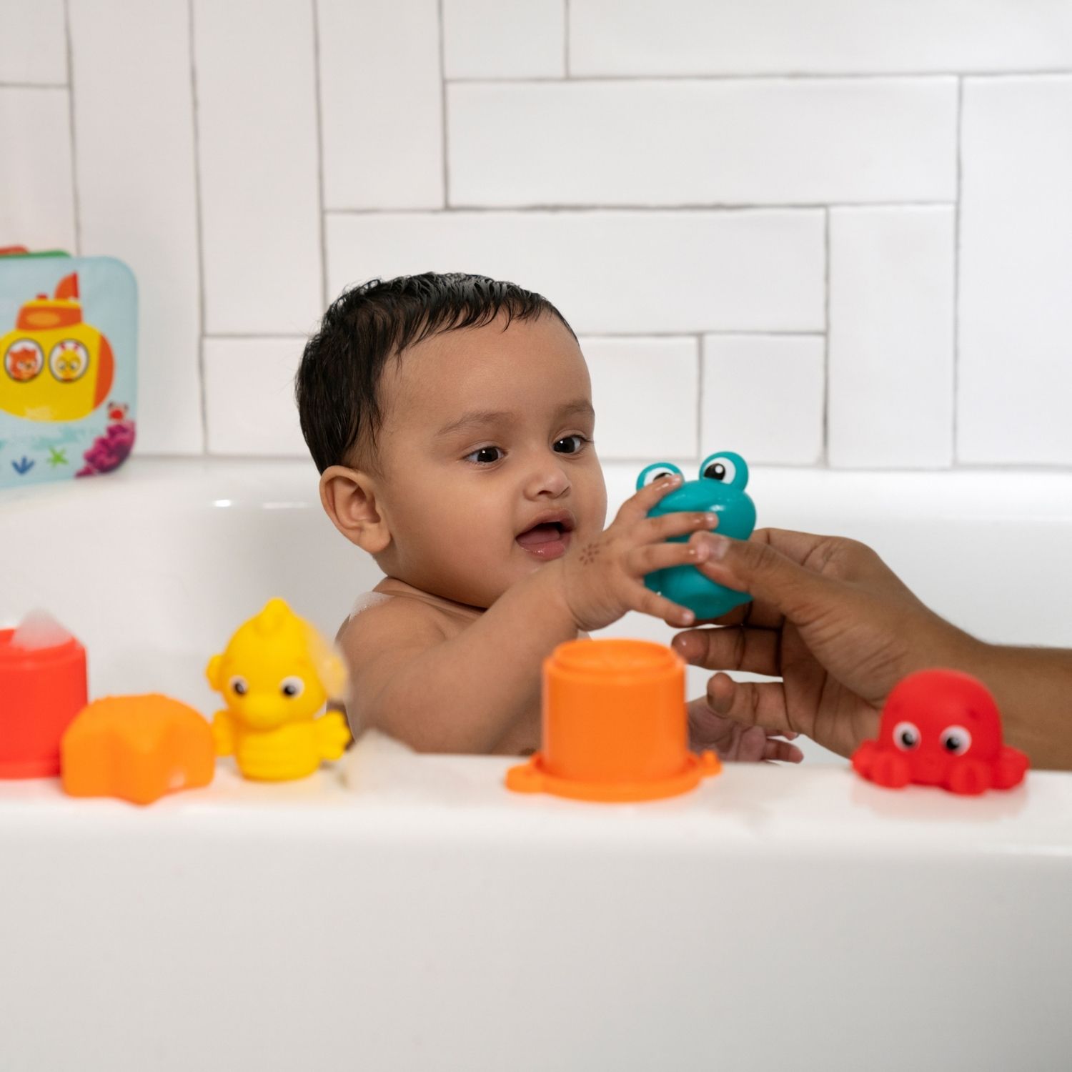 Coffret de bain Opus et ses amis (7 pièces) (Kids2) - Image 4