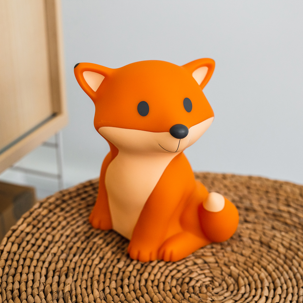 Veilleuse rechargeable César orange (20 cm) (Atelier Pierre Junior) - Image 5