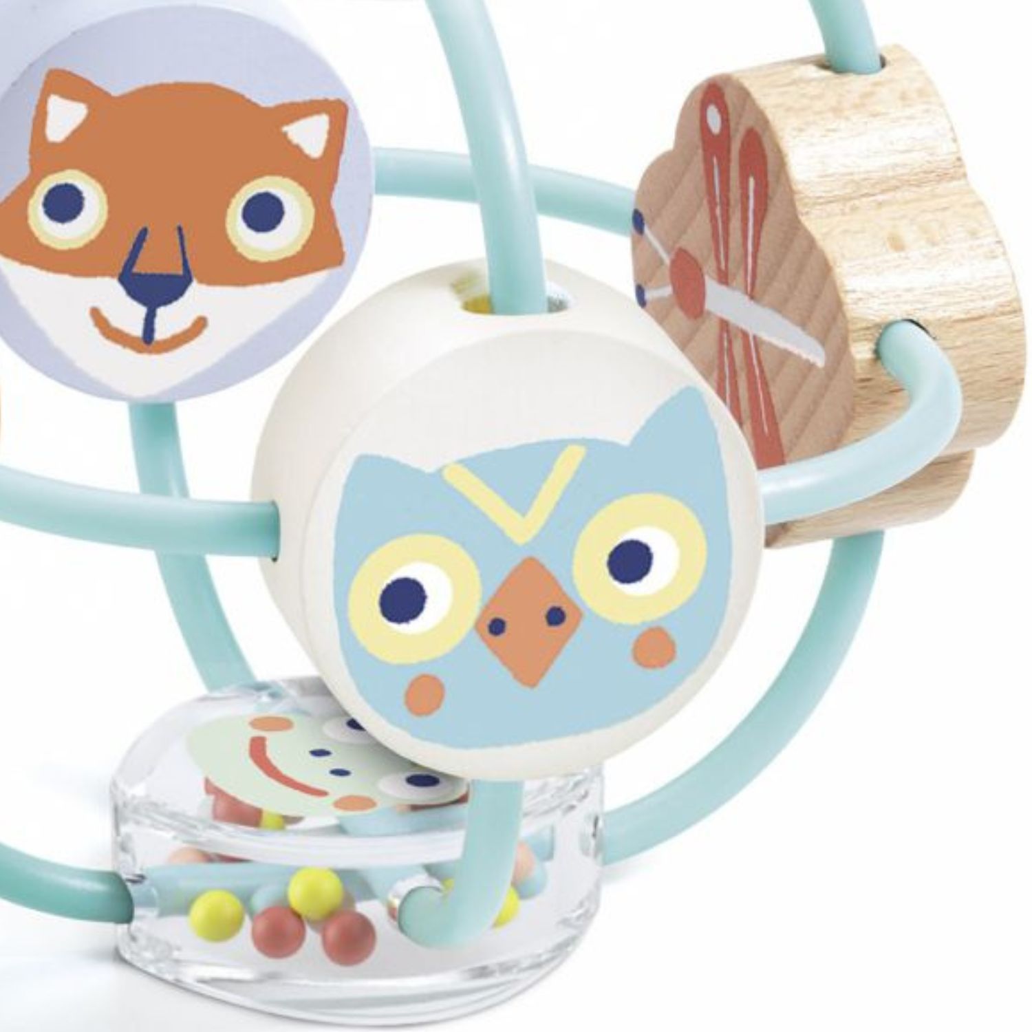 Balle de préhension BabyBali (Djeco) - Image 1