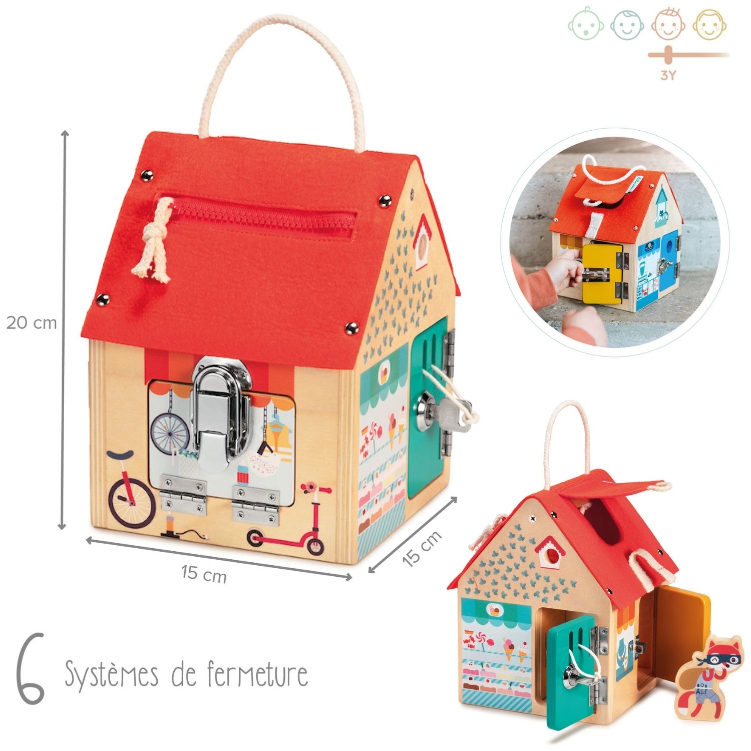 Maison d'apprentissage à verrous (Lilliputiens) - Image 9
