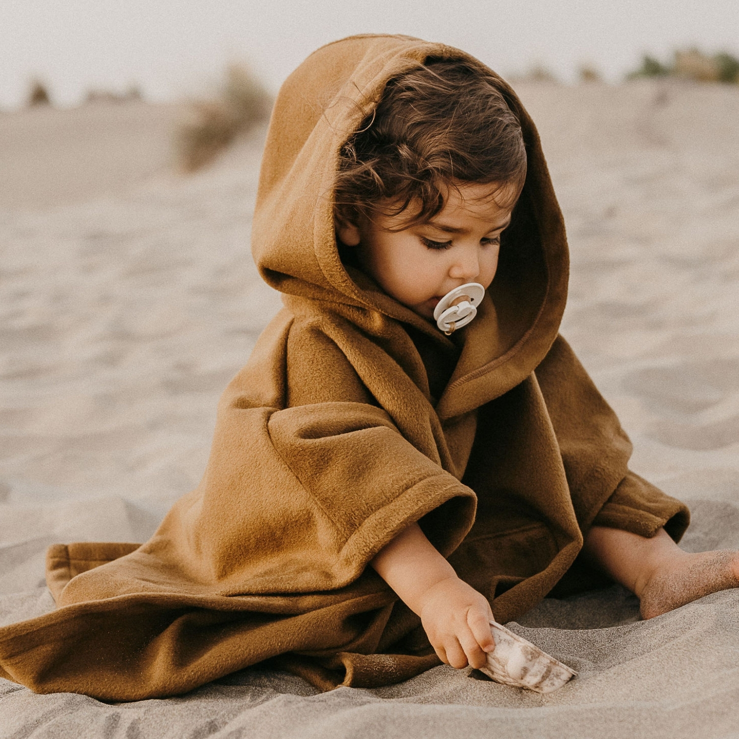 Cape hiver Petit Amour camel (2-4 ans) (Zakuw) - Image 3
