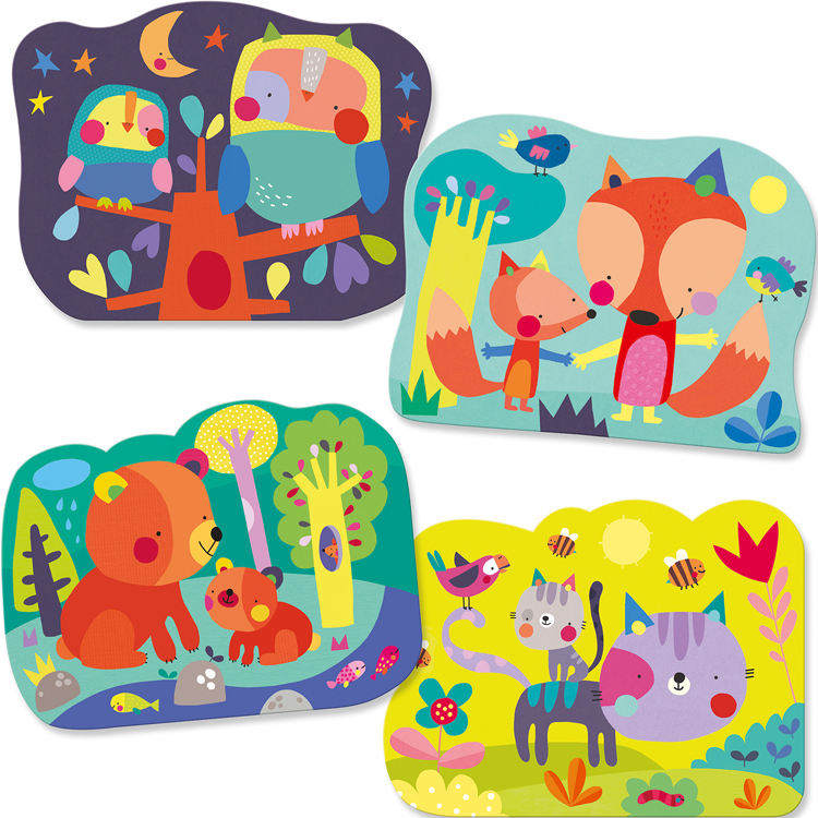 Coffret créatif Coloriages magiques Caché dans les bois (Djeco) - Image 2