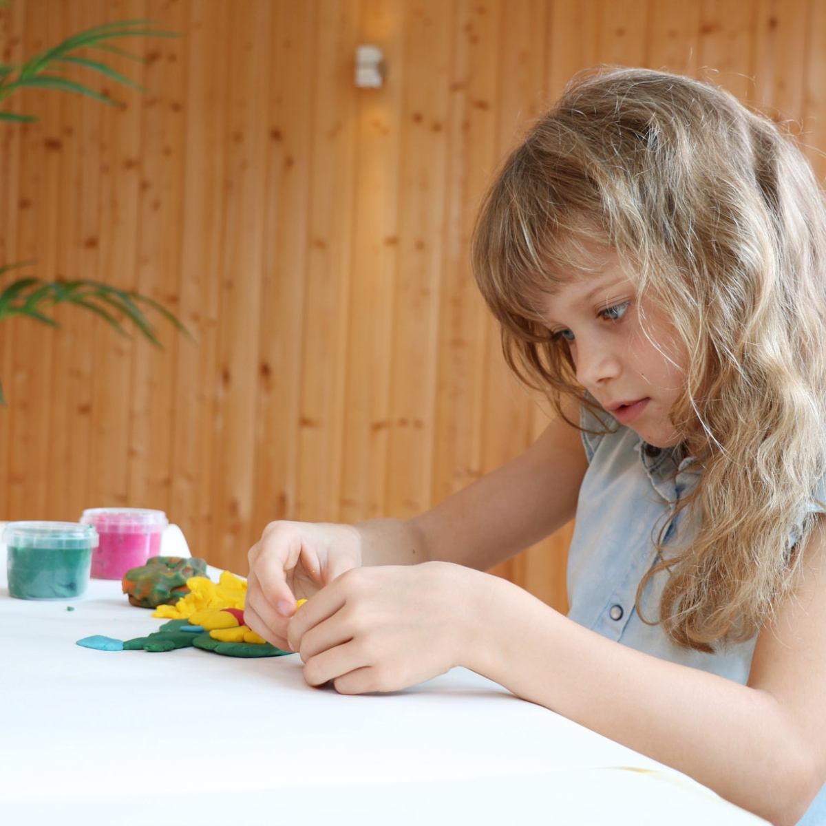 Coffret Yuki pâte à modeler naturelle et vegan (assort. 4 pots) (Neogrün) - Image 2