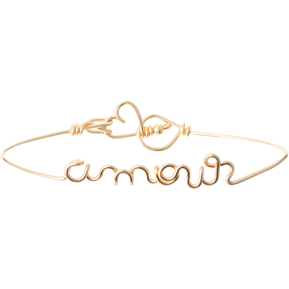 Padam Padam - Jonc Amour S (goldfilled jaune 14 carats)