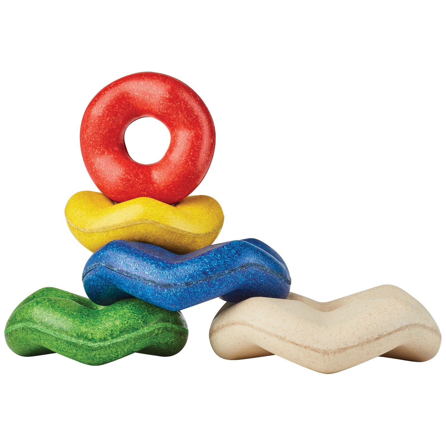 Vagues à empiler (5 pièces) (Plan Toys) - Image 4