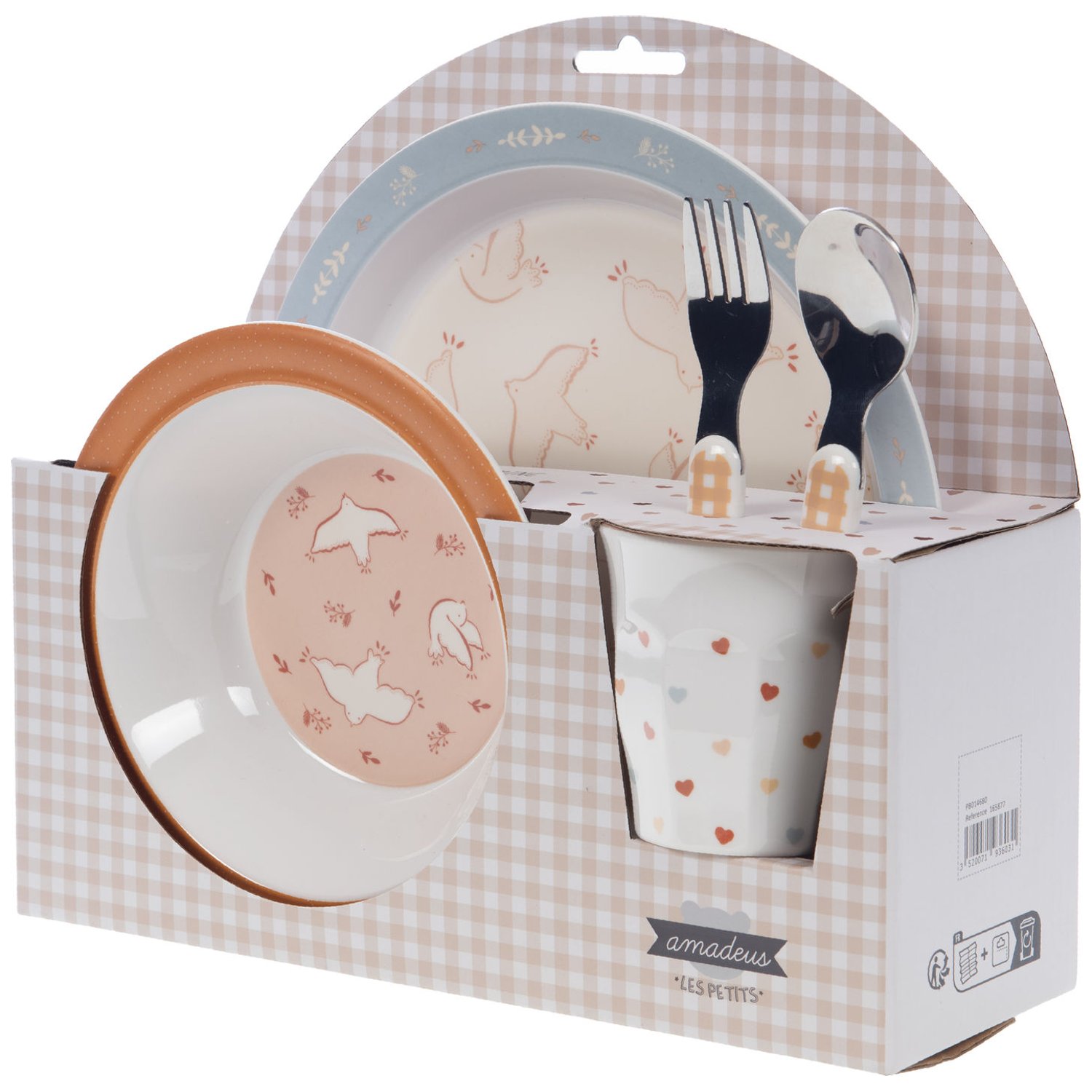 Coffret repas Birdy (5 pièces) (Amadeus Les Petits) - Image 2