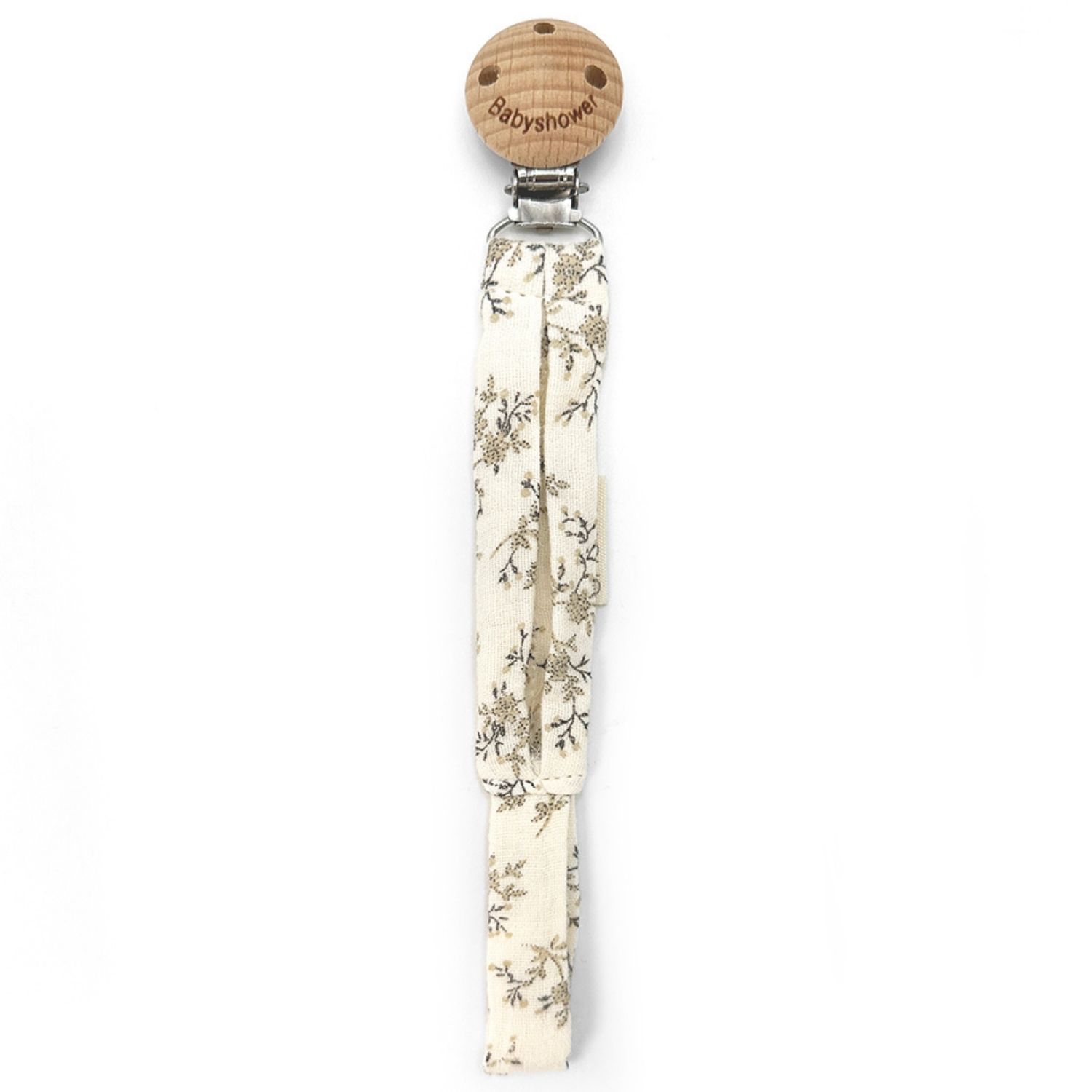 Babyshower - Attache sucette Wood Miley