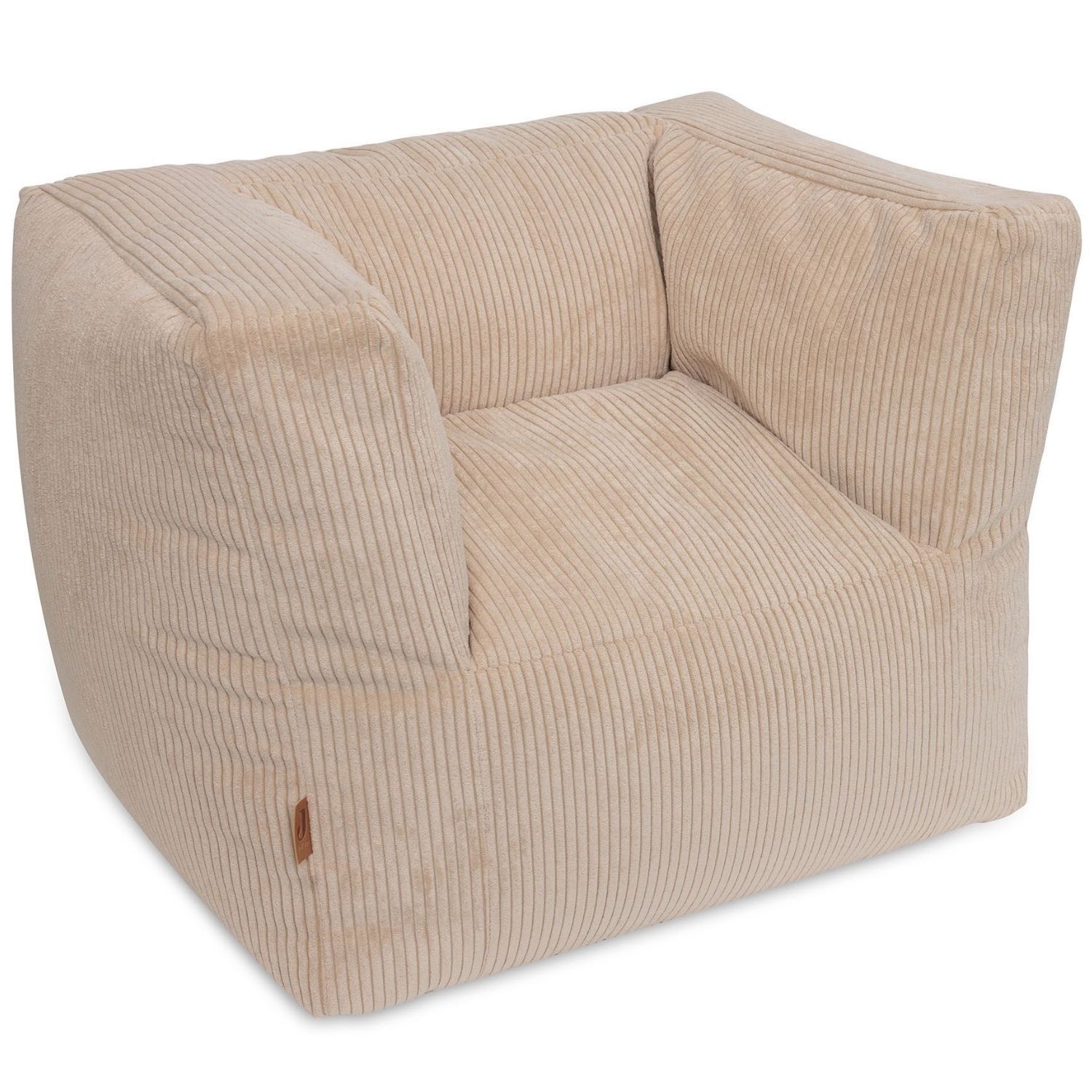Fauteuil pouf Corduroy Natural (Jollein) - Image 4