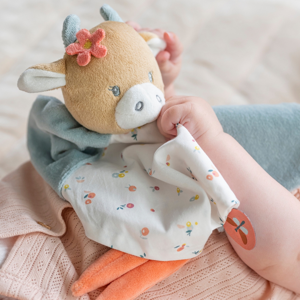 Doudou plat Mila vache (Nattou) - Image 3
