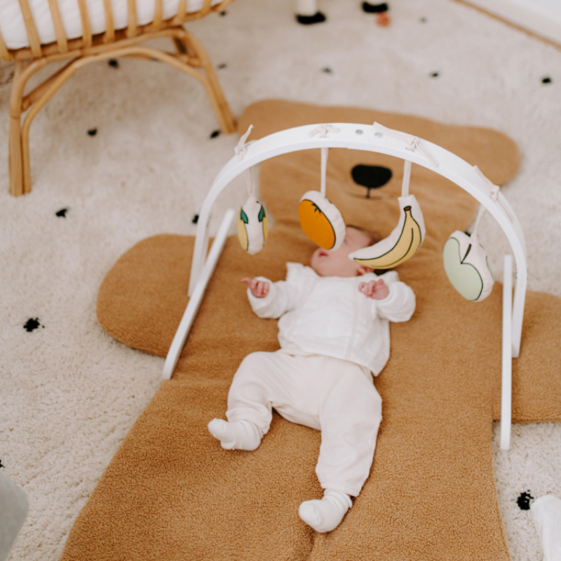 Tapis de jeu Teddy bear ours beige (150 x 109 cm) (Childhome) - Image 3