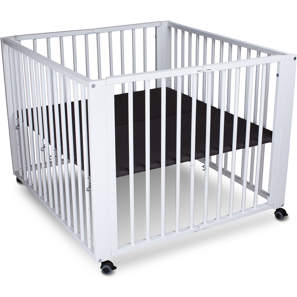 Parc bébé pliant Moritz White (89 x 95 cm) (Tissi) - Image 8