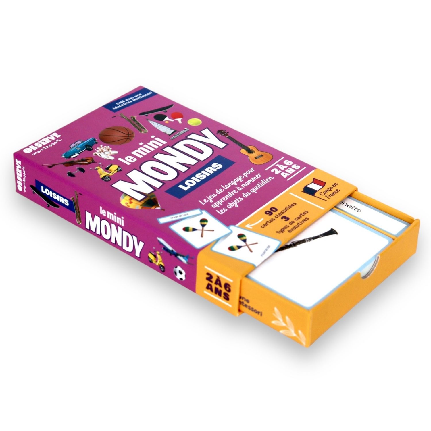 Coffret Mini Mondy (jeu de langage autour des loisirs) (Observe Édition) - Image 5