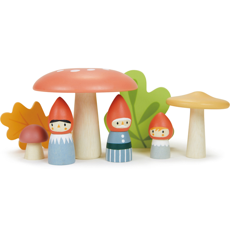 Famille de gnomes et forêt en bois (Tender Leaf) - Image 1