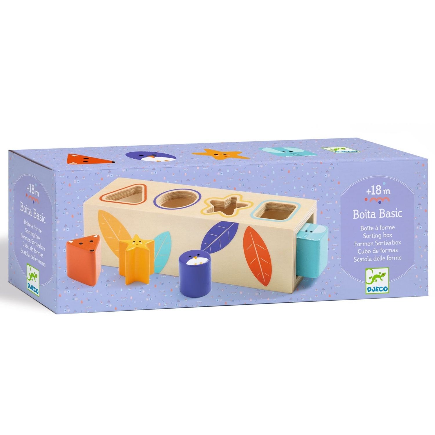 Boîte à formes BoitaBasic (Djeco) - Image 1