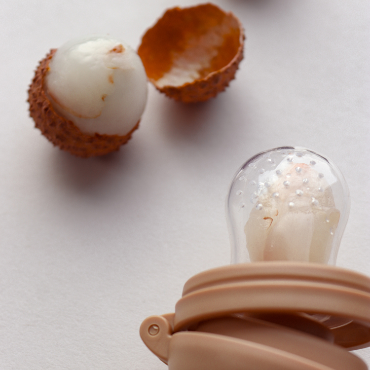 Sucette grignoteuse Caramel avec 4 embouts (Zakuw) - Image 3
