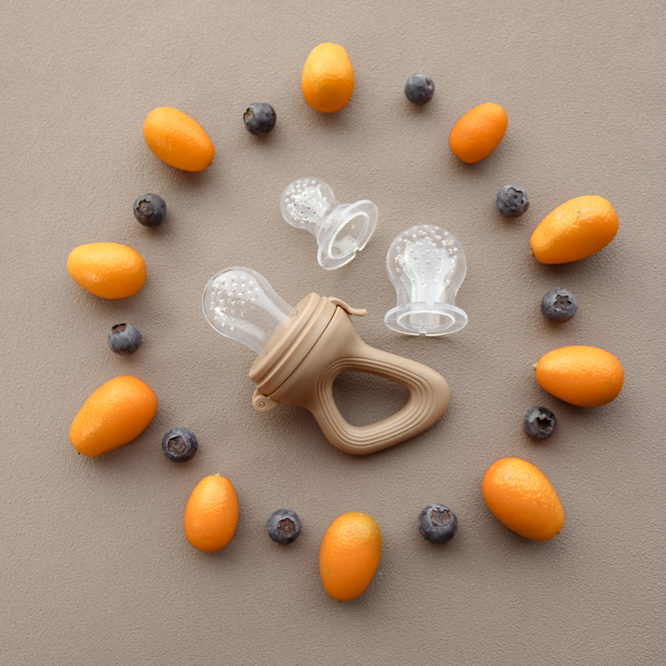 Sucette grignoteuse Caramel avec 4 embouts (Zakuw) - Image 4