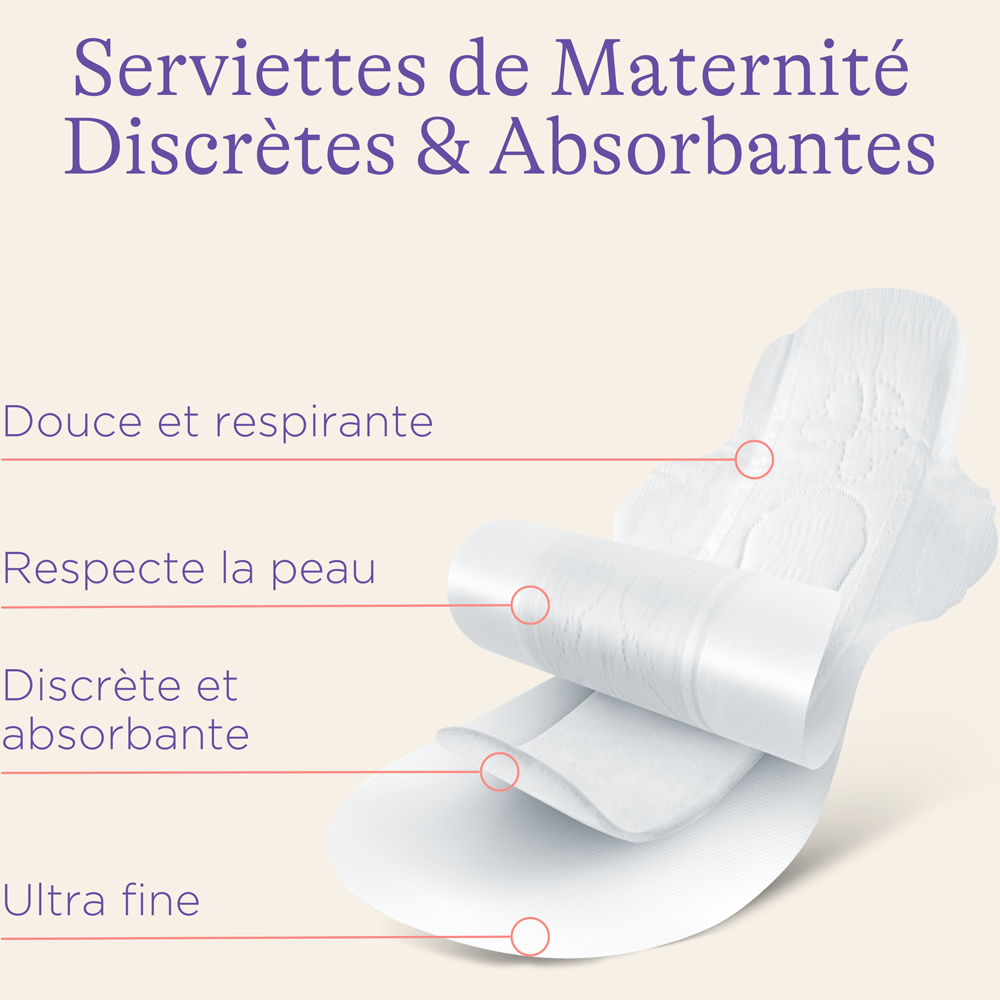 Serviettes maternité 2+ semaines (12 pièces) (Lansinoh) - Image 9
