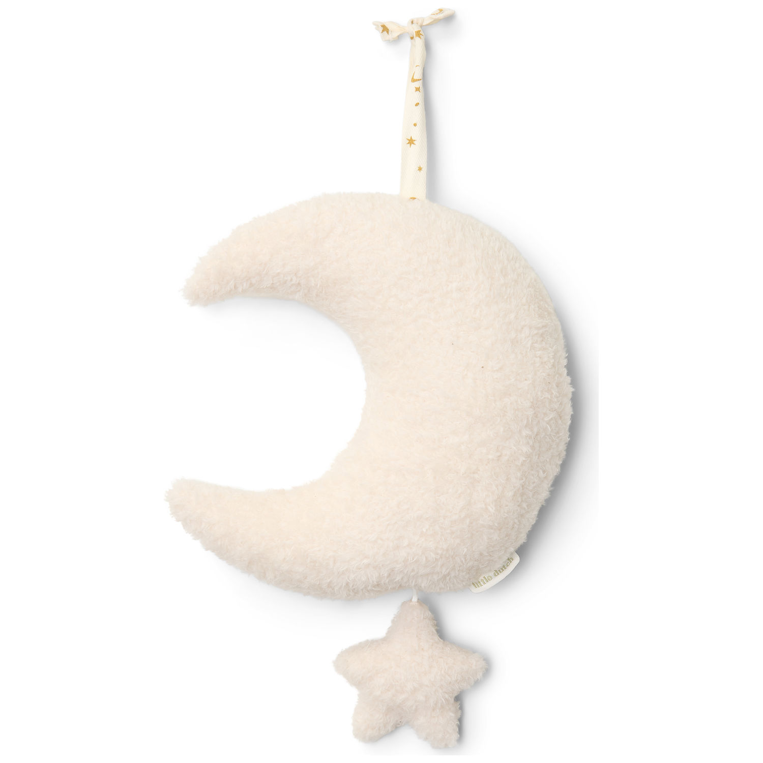 Peluche musicale à suspendre lune et étoile Newborn (Little Dutch) - Image 3