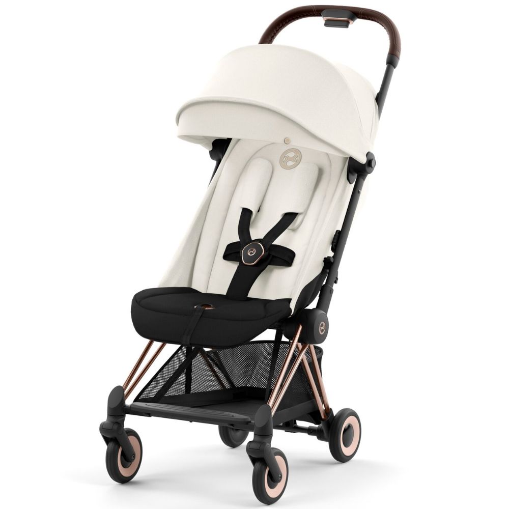 Poussette ultra-compacte COYA Rosegold Off White (Cybex) - Image 3