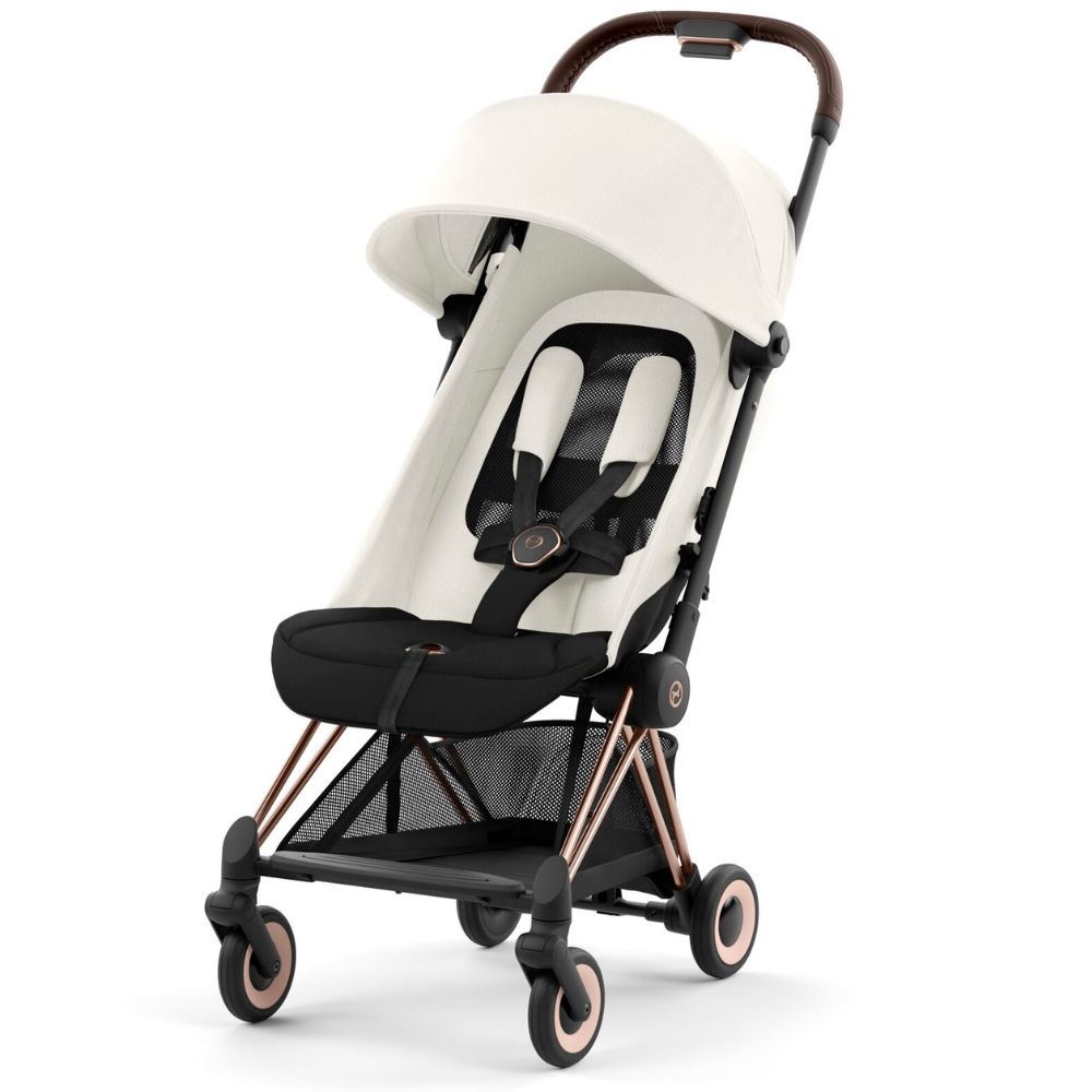 Poussette ultra-compacte COYA Rosegold Off White (Cybex) - Image 4