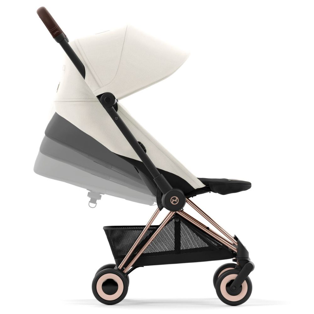 Poussette ultra-compacte COYA Rosegold Off White (Cybex) - Image 7