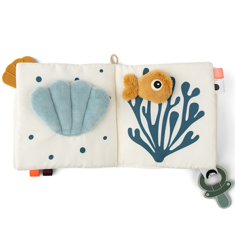 Livre bébé en tissu poissons Sea friends (Done by Deer) - Image 5