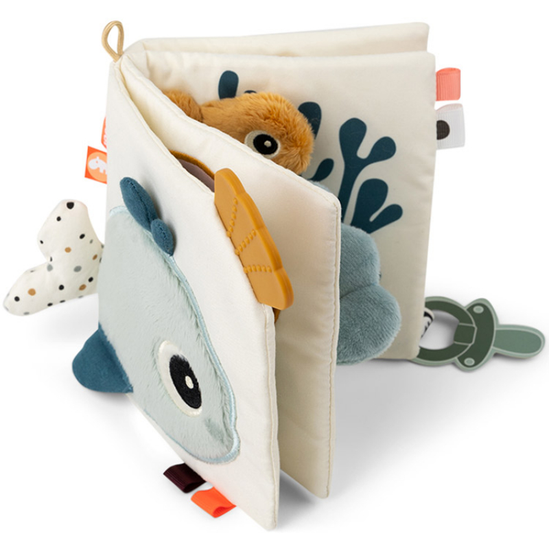 Livre bébé en tissu poissons Sea friends (Done by Deer) - Image 6